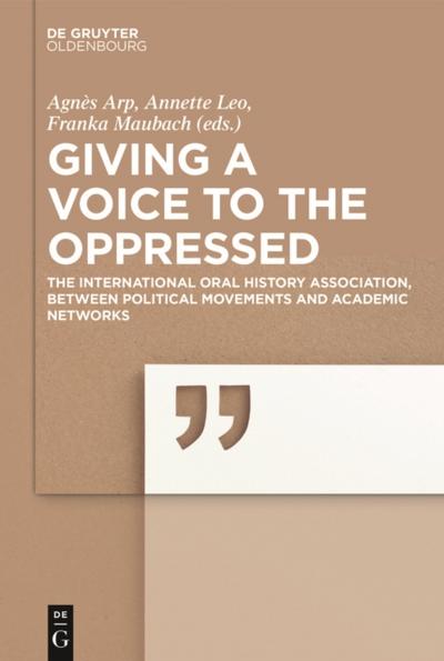 Giving a voice to the Oppressed?