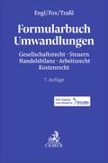 Formularbuch Umwandlungen