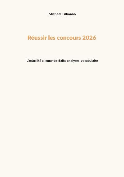 Réussir les concours 2026