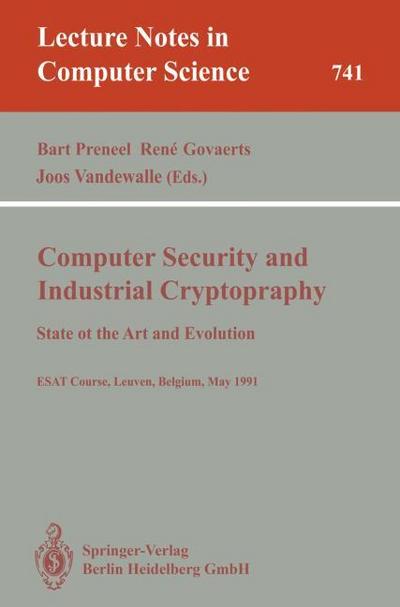 Computer Security and Industrial Cryptography