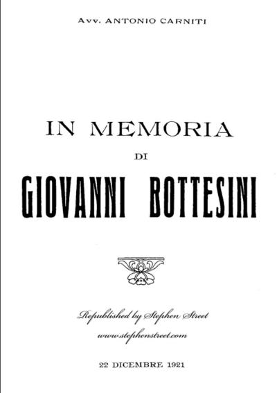 In Memoria di Giovanni Bottesini