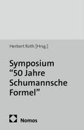Symposium ’50 Jahre Schumannsche Formel’