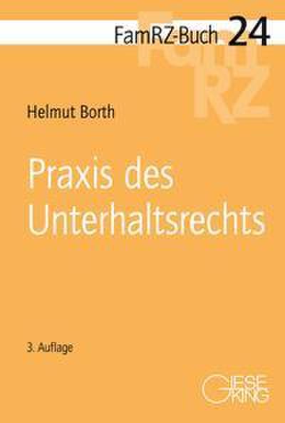 Praxis des Unterhaltsrechts