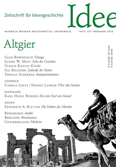 Zeitschrift für Ideengeschichte. H.10/1