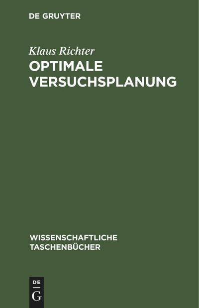 Optimale Versuchsplanung