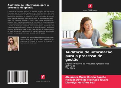 Auditoria de informação para o processo de gestão