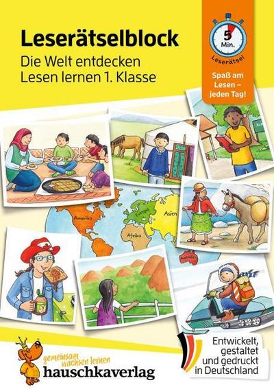 Lesen lernen 1. Klasse für Jungen und Mädchen - Die Welt entdecken