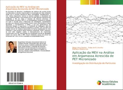 Aplicação da MEV na Análise em Argamassa Acrescida de PET Micronizado