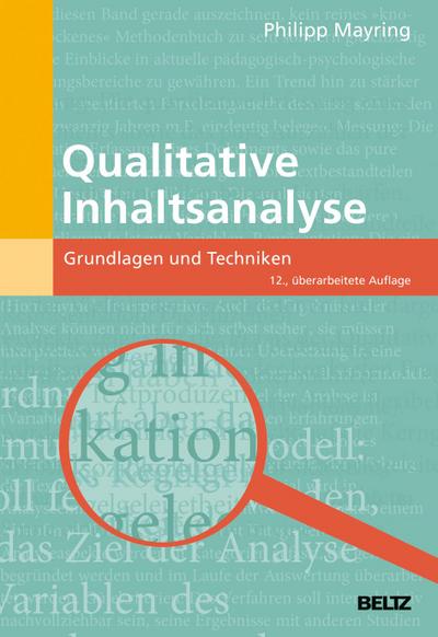 Mayring, P: Qualitative Inhaltsanalyse