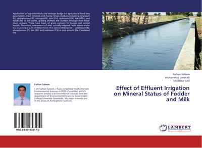 Effect of Effluent Irrigation on Mineral Status of Fodder and Milk