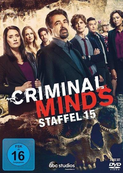 Criminal Minds. Staffel.15, 3 DVD