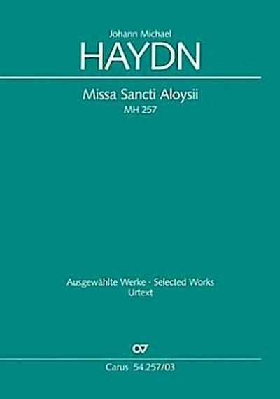 Missa Sancti Aloysii (Klavierauszug)