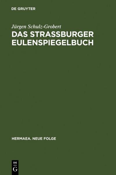 Das Straßburger Eulenspiegelbuch