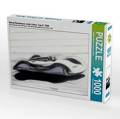 Bernd Rosemeyer, Auto Union, Typ C, 1936 (Puzzle)