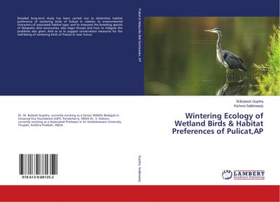 Wintering Ecology of Wetland Birds & Habitat Preferences of Pulicat,AP