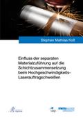 Einfluss der separaten Materialzuführung auf die Schichtzusammensetzung beim Hochgeschwindigkeits-Laserauftragschweißen