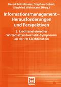 Informationsmanagement - Herausforderungen und Perspektiven