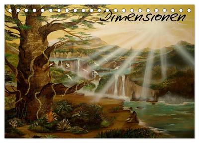 Dimensionen (Tischkalender 2026 DIN A5 quer), CALVENDO Monatskalender