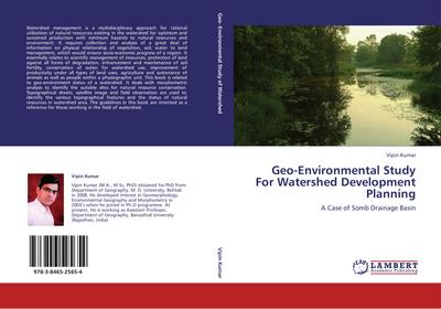 Geo-Environmental Study For Watershed Development Planning
