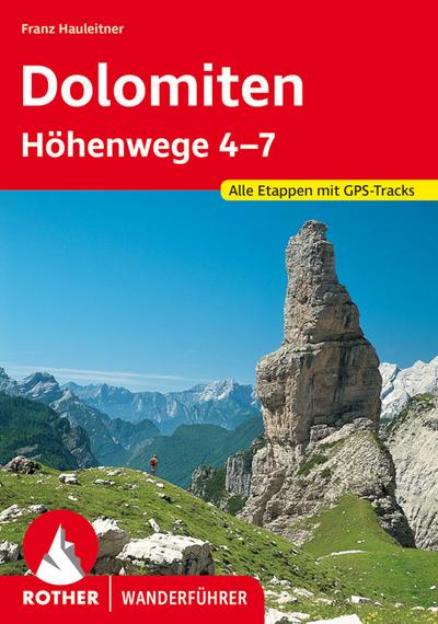 Rother Wanderführer Dolomiten-Höhenwege 4-7