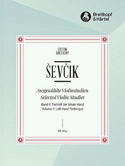 Ausgewählte Violinstudien II