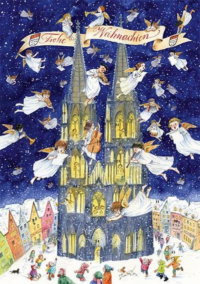 Frohe Weihnachten - Adventskalender Köln