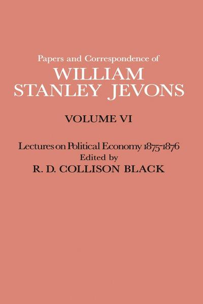Papers and Correspondence of William Stanley Jevons