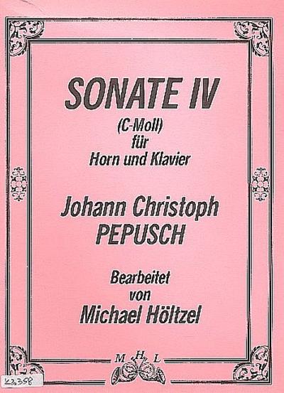 Sonate c-Moll Nr.4für Horn und Klavier