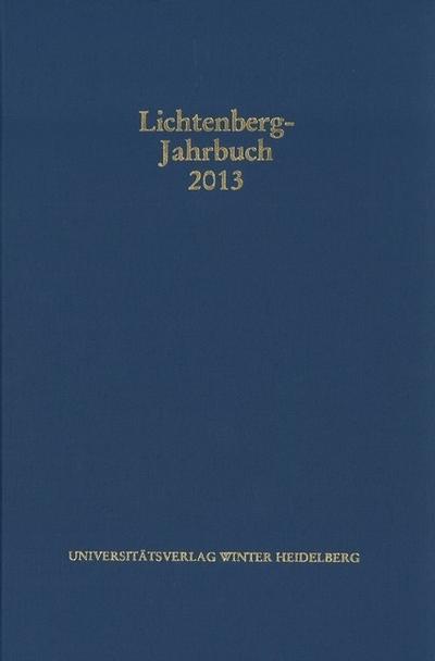 Lichtenberg-Jahrbuch 2013