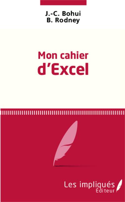 Mon cahier d’excel