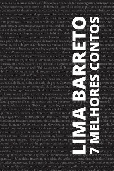 7 melhores contos de Lima Barreto