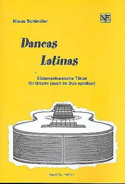 Dancas latinas SüdamerikanischeTänze für Gitarre solo