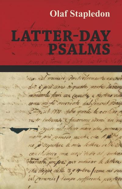 Latter-Day Psalms