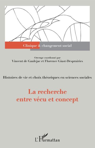 La recherche entre vecu et concept