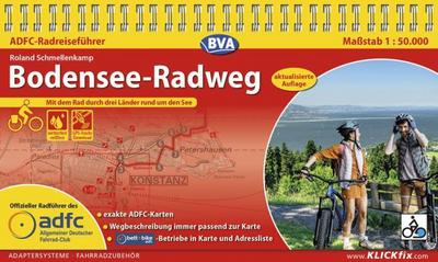 BVA ADFC Radreiseführer Bodensee-Radweg