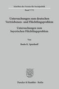 Untersuchungen zum deutschen Vertriebenen- und Flü