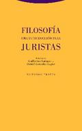 Filosofía. Una introducción para juristas
