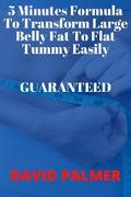 5 Minutes Formula To Transform  Large Belly Fat To Flat Tummy Easily Guaranteed