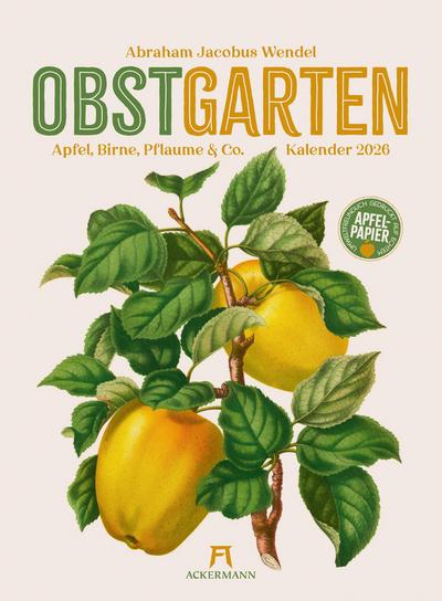 Obstgarten Kalender 2026 | Apfel, Birne, Pflaume & Co.
