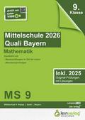 Original-Prüfungen Mittelschule Bayern 2026 Quali Mathematik