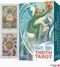 Aleister Crowley Thoth Tarot (Deluxe Ausgabe, Deutsch, DE), m. 1 Buch, m. 1 Beilage