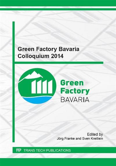 Green Factory Bavaria Colloquium 2014