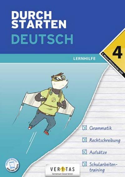 Durchstarten  4. Klasse - Deutsch Mittelschule/AHS - Lernhilfe