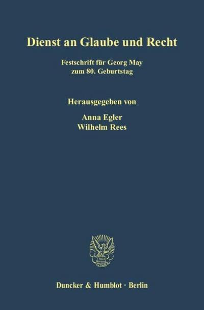Dienst an Glaube und Recht