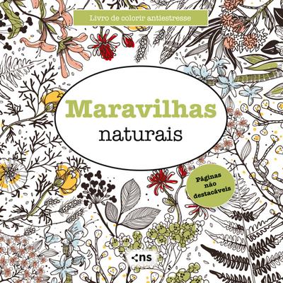 LIVRO DE COLORIR ANTIESTRESSE MARAVILHAS NATURAIS