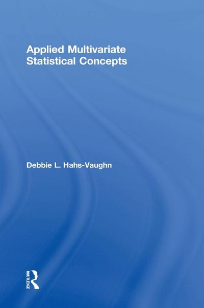 Applied Multivariate Statistical Concepts
