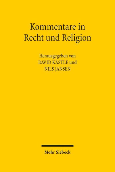 Kommentare in Recht und Religion