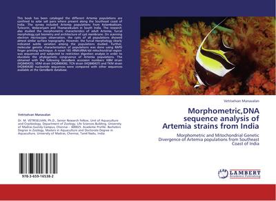 Morphometric,DNA sequence analysis of Artemia strains from India