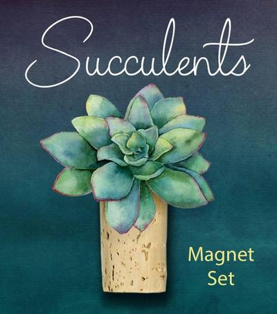 Moore, J: Succulents Magnet Set