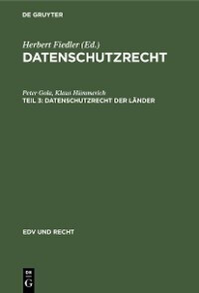 Datenschutzrecht der Länder